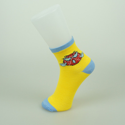 佛山市南海重德針織襪業 專業生產供應秋冬全棉童襪，支持貼牌定制